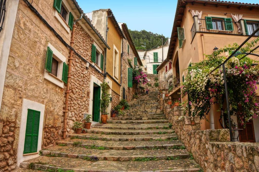 Ca Na Mar: Charming House In The Heart Of Bunyola, Tramuntana Villa Exteriör bild